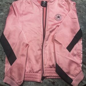 Kids Satin Converse Jacket
